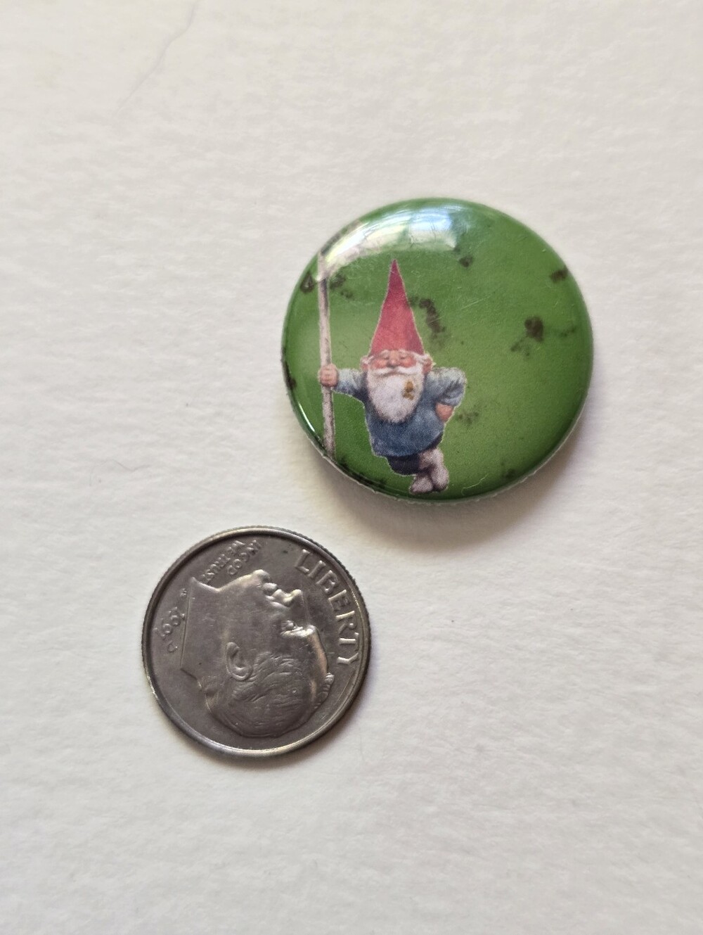 Gnome Pin Button - Picture 2 of 3